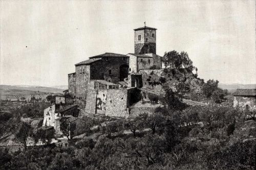 Castello di Sezzate in 1892